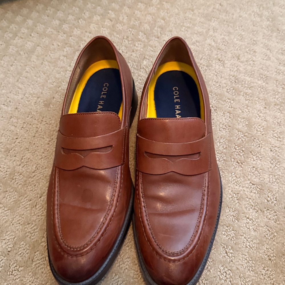 Cole Haan Men’s Loafers Size 10 Brown - Picture 2 of 5